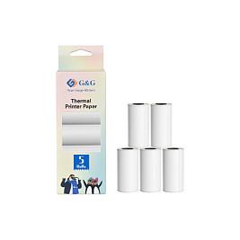 Termopapir G&G GP-57*6.6M*Φ30MM-Φ0*75G-5P 57 mm - 5 stk.