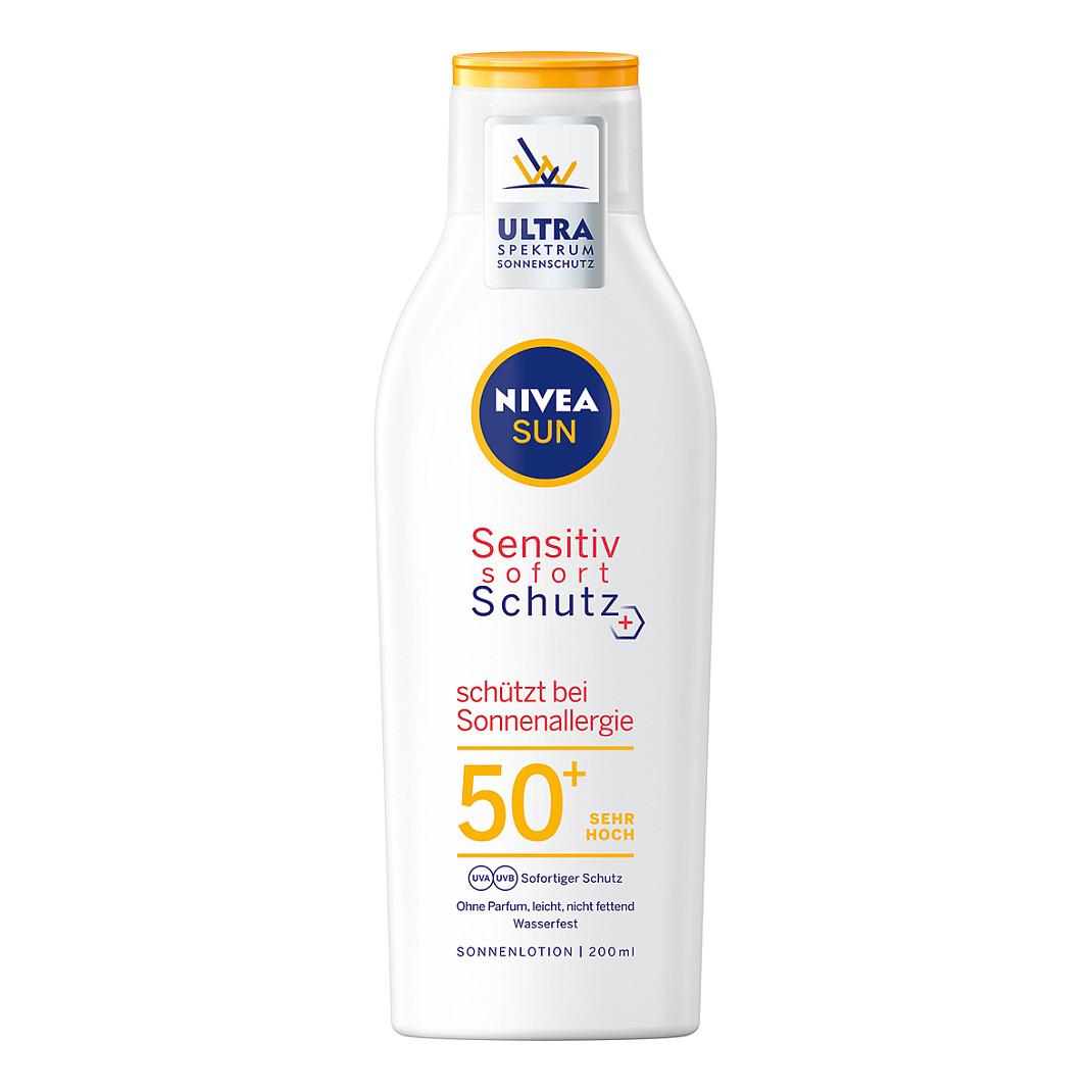 Solmælk NIVEA SUN Sensitiv SPF 50+ - 200 ml