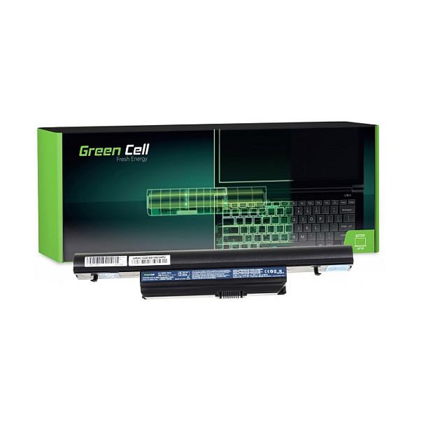 Green Cell - Batteri til bærbar computer (svarende til: Acer AS10B31, Acer AS10B75) - Litiumion - 6-cellet - 4400 mAh - sort - for Acer Aspire 5553, 5625G, 5745, 5745G, 7250, 7739, 7745
