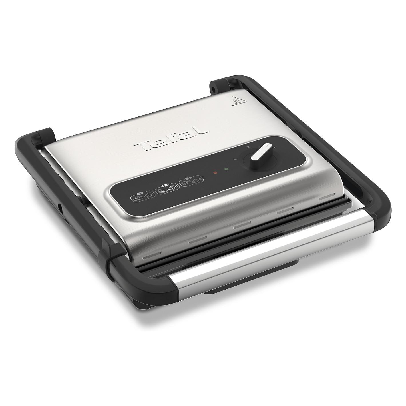 Kontaktgrill Tefal Inicio GC242D12 - sort/rustfrit stål