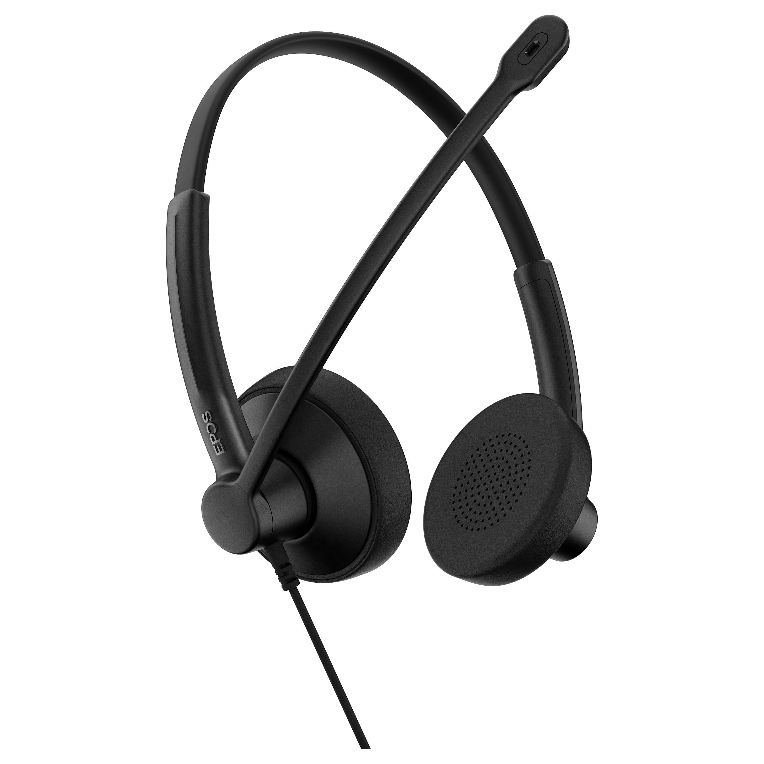 Headset EPOS IMPACT 100 UC Stereo USB-C+A - sort