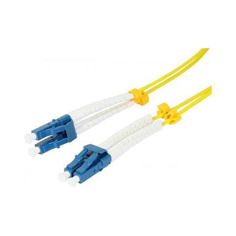 LWL2FaserPatchk 025mtrLCLC 9125um OS2 AD2mm flexible Knickschutztülle G657A2 Synergy 21