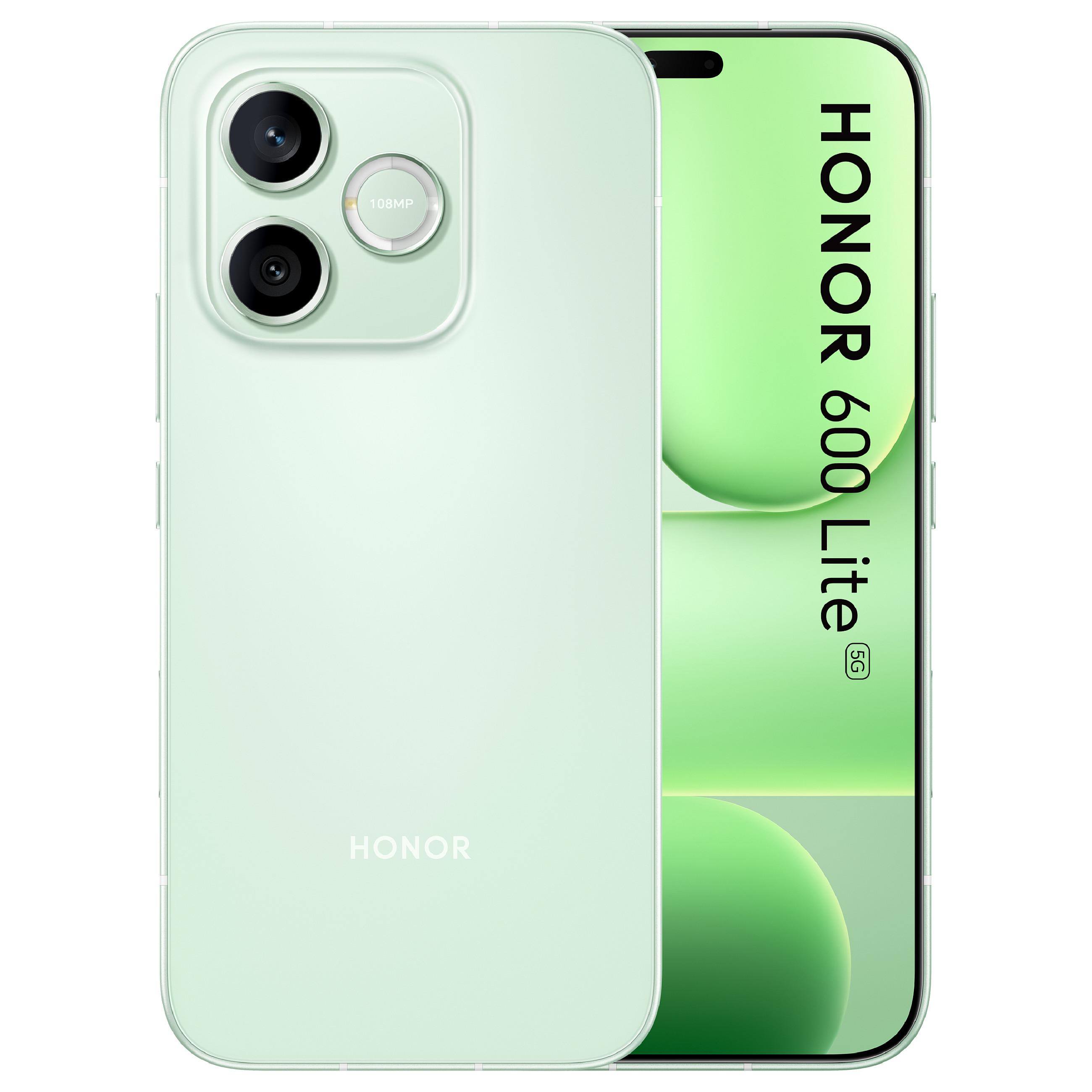 Honor 600 Lite, 16,8 cm (6.6), 8 GB, 256 GB, 108 MP, Android 16.0, Grøn