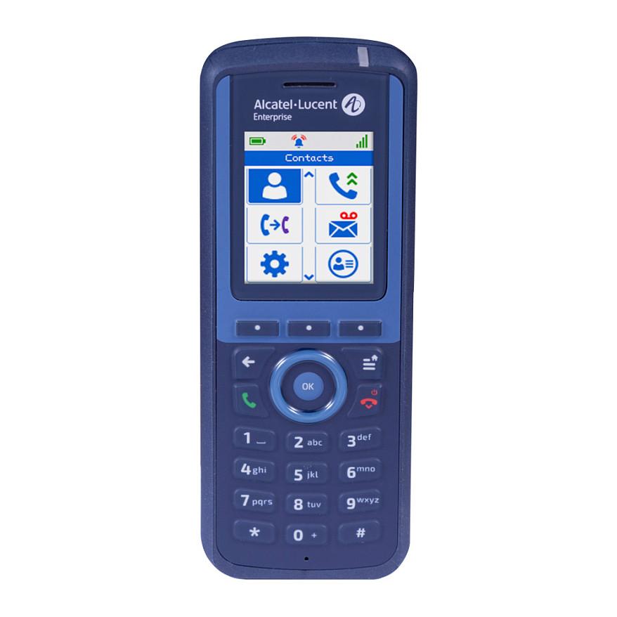 ALCATEL Alcatel-Lucent Enterprise Mobile 8254 DECT-telefon - blå, trådløs håndsæt med 1,8" TFT-display