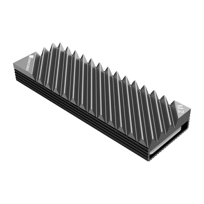Passiv M.2 SSD-køler Jonsbo M.2-3 GREY - sort/grå