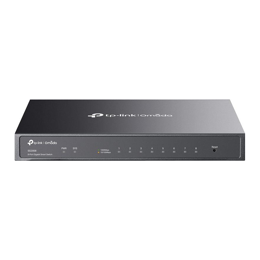 TP-Link TL-SG2008 - Switch - Administreret - 8 x 10/100/1000 - desktop