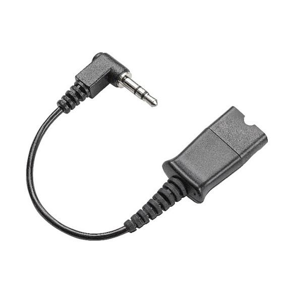 HP Poly - Lyd adapter - 3,5 mm audiostik til Quick Disconnect - 3 m