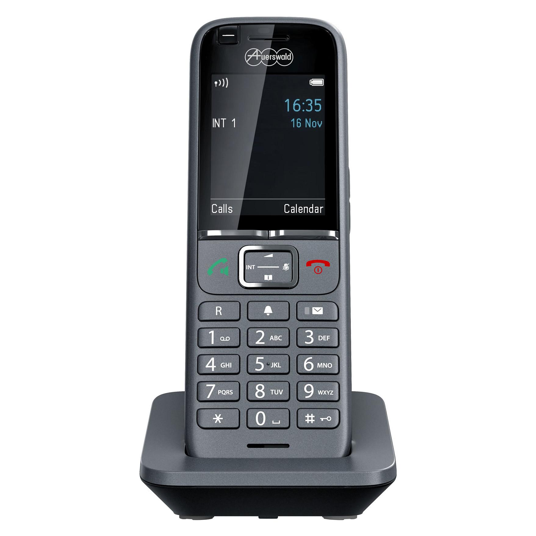 Auerswald COMfortel M-710 - Ekstra trådløst håndsæt - DECT\GAP - mørk titan