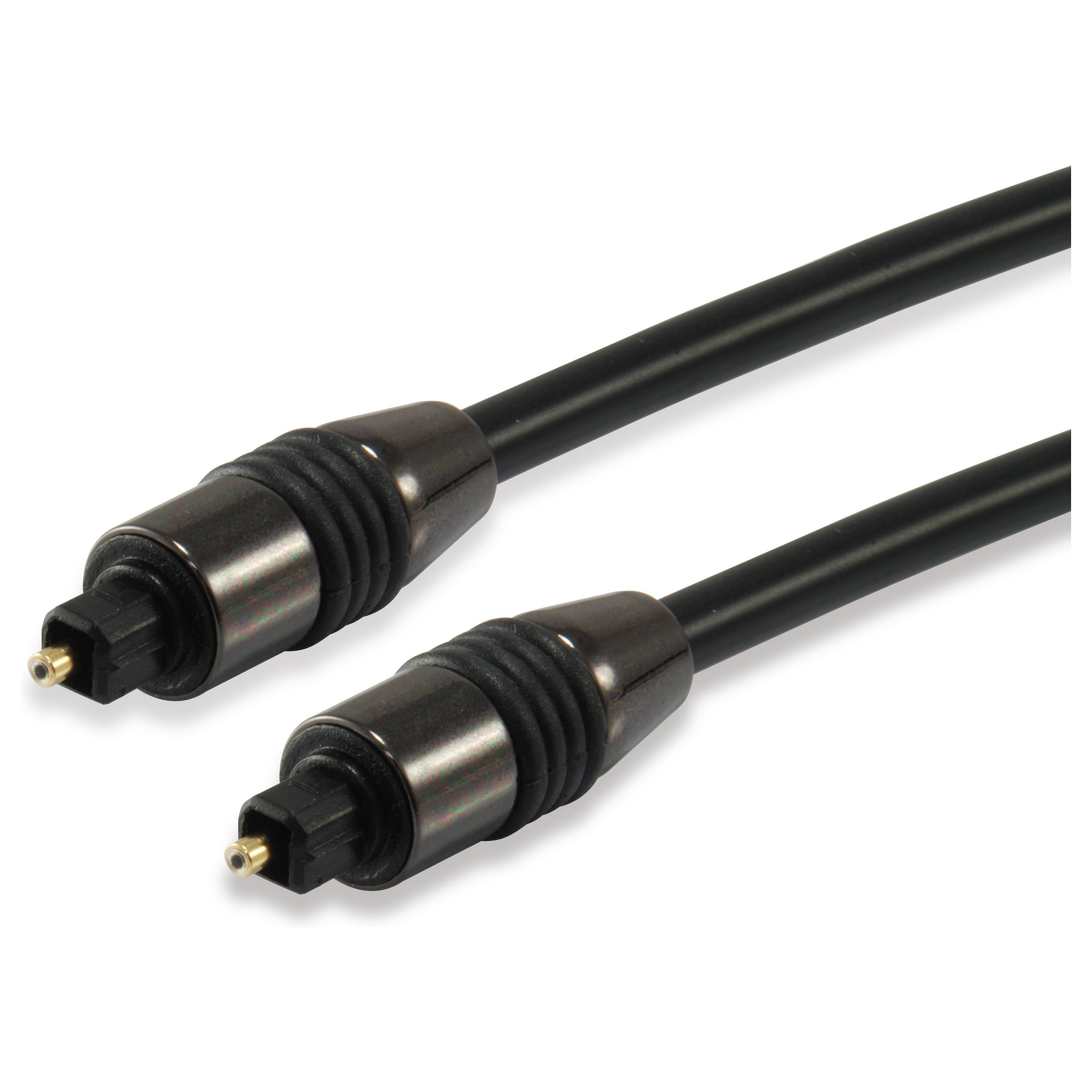 Optisk TOSLINK-lydkabel Equip 147923 5 m - sort