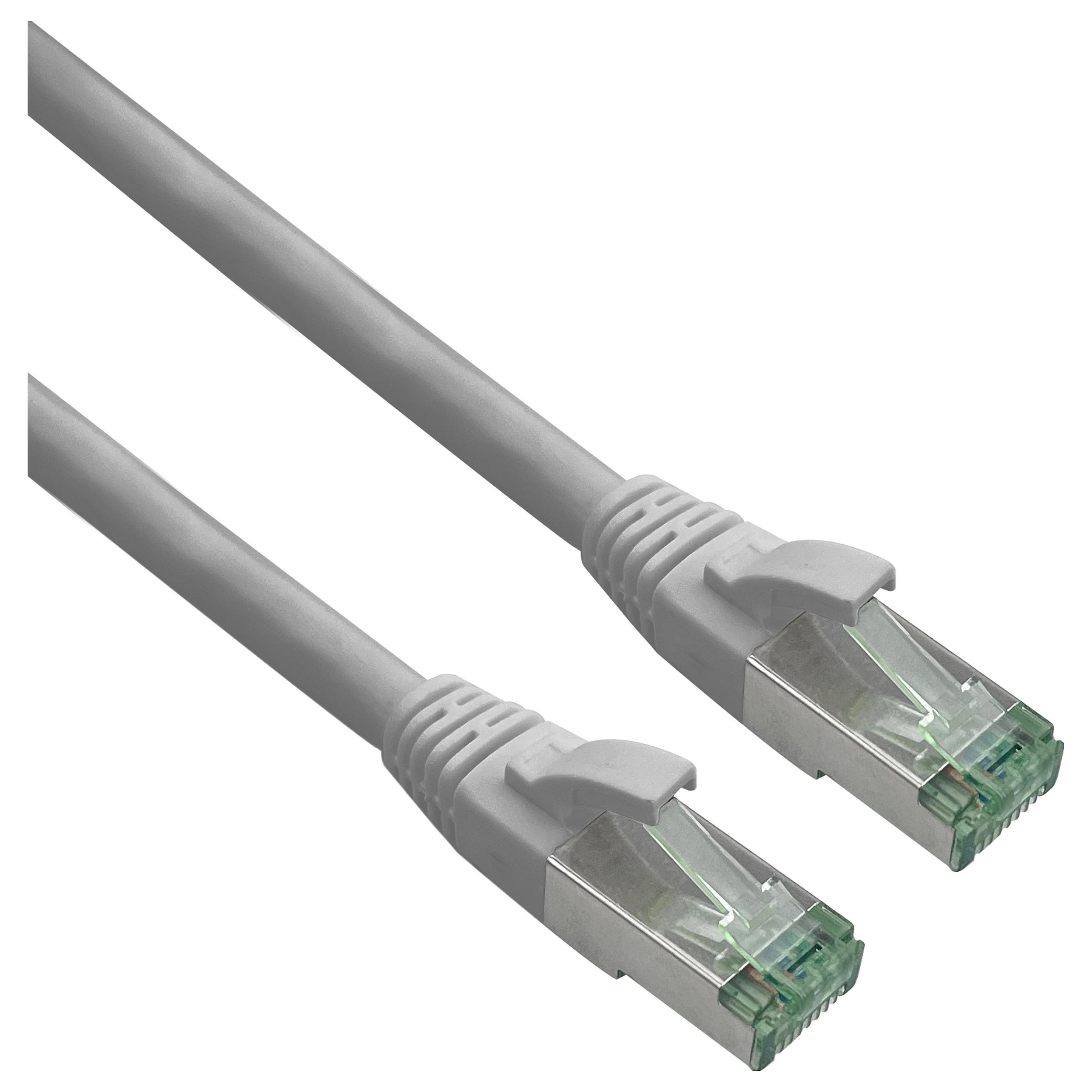 Patchkabel Helos 363683 Cat7 S/FTP RJ-45 - grå 5 m