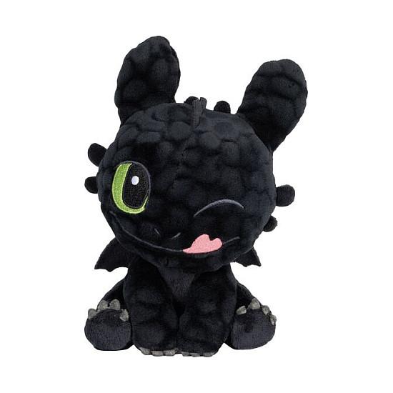 Plysdrage Schmidt Spiele Dragons Ohnezahn glad - 18 cm
