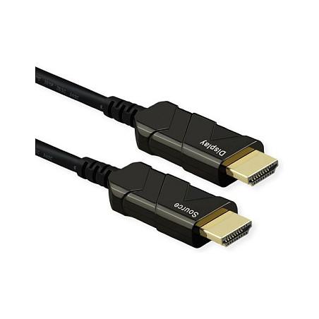 HDMI-kabel ROLINE Ultra HDMI Aktiv Optisk 8K 15 m