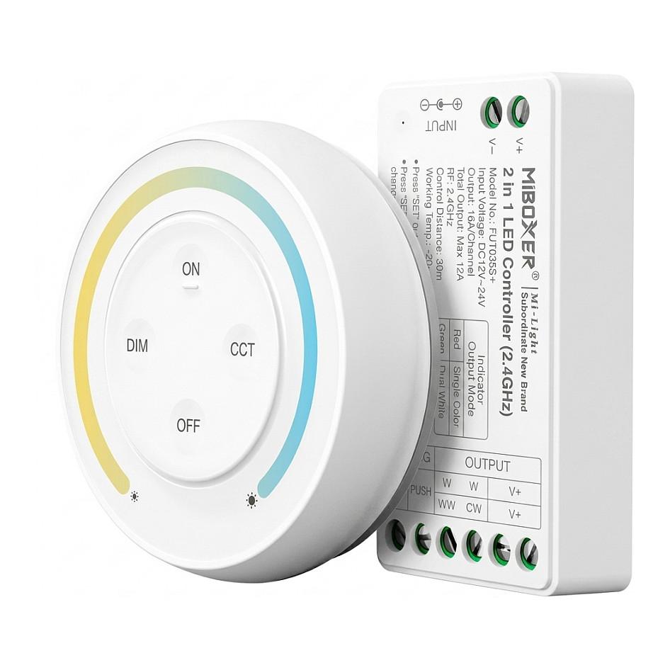 LED-dæmpercontroller Miboxer PUSH1-3 2,4 GHz RF+Push
