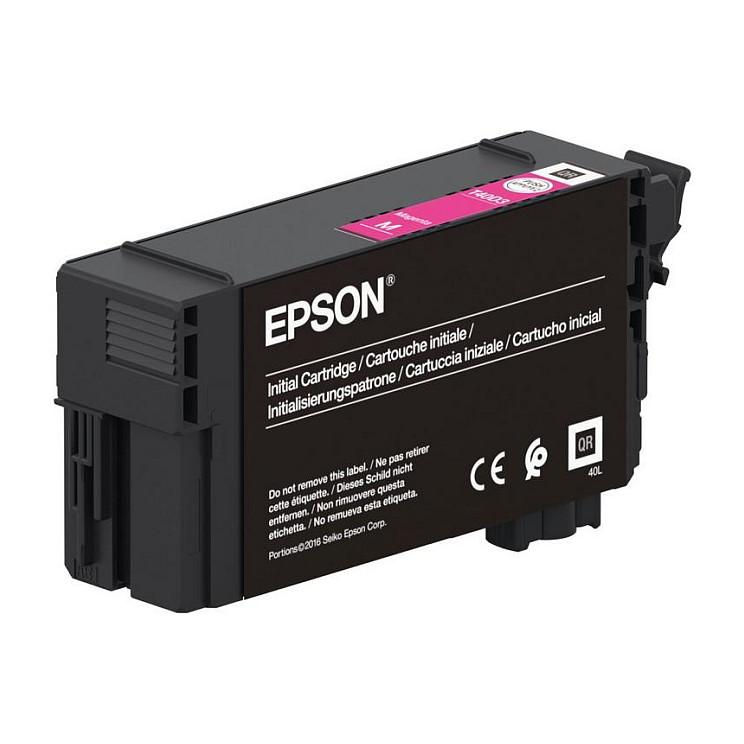 Epson T40C340 - 26 ml - magenta - original - blækpatron - for SureColor SC-T2100, SC-T3100, SC-T3100M, SC-T3100N, SC-T5100, SC-T5100M, SC-T5100N