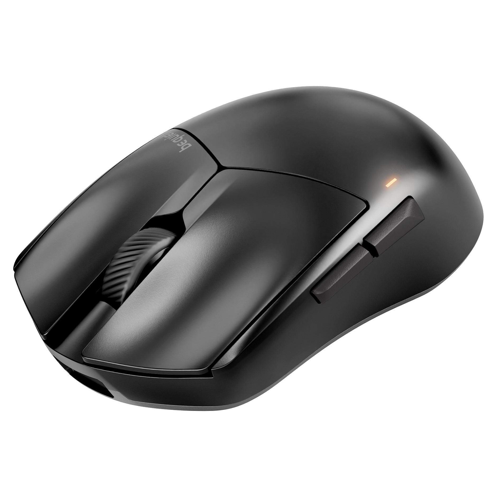 be quiet! Dark Perk Sym, Højre hånd, Optisk, RF Wireless + USB Type-C, 32000 dpi, 0,125 ms, Sort
