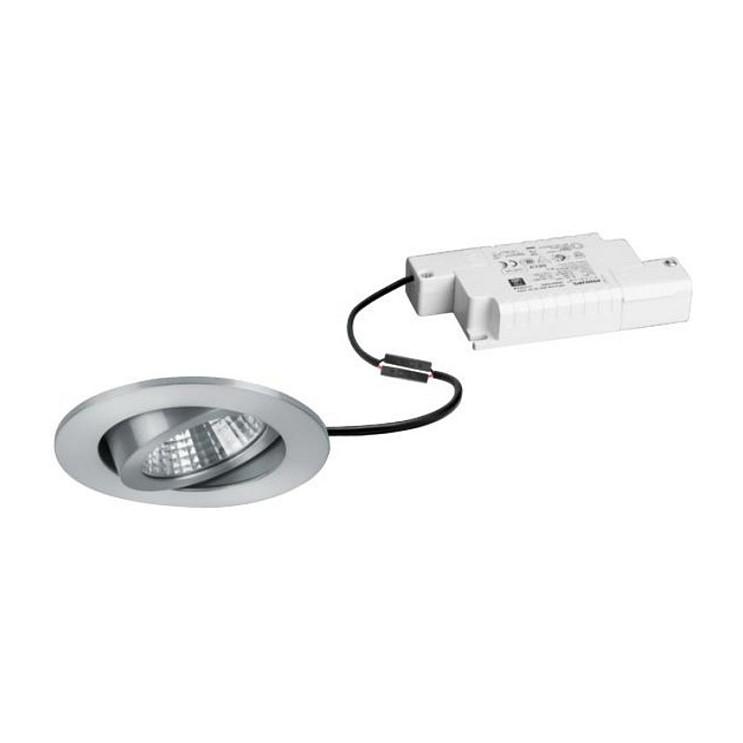 LED indbygningsspot Brumberg DAMITA-R 39353253 - rund, alu mat