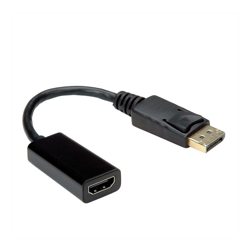 Adapterkabel VALUE 12.99.3138 DisplayPort til HDMI - 0,15 m