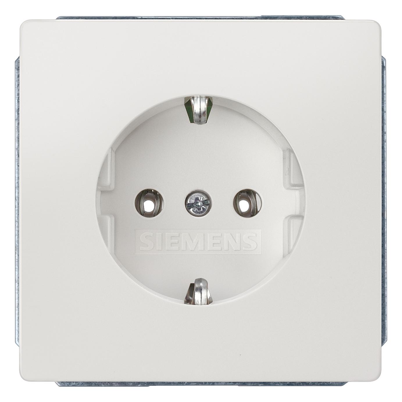 Schuko-stikkontakt Siemens DELTA style 5UB1853 - titan