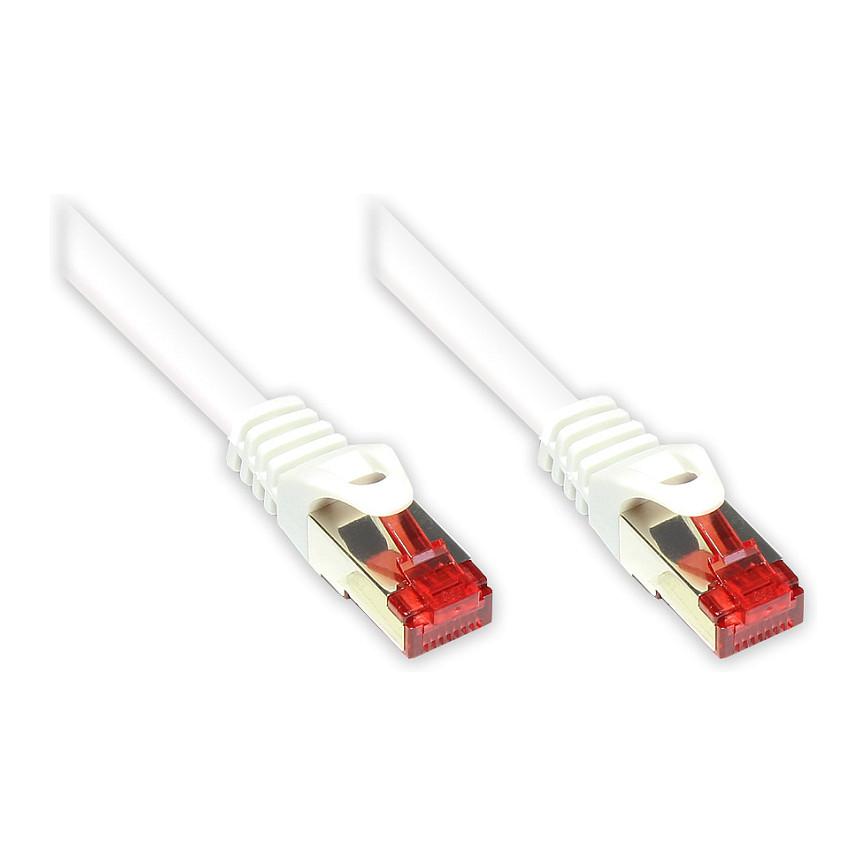 Netværkskabel GoodConnections Cat. 6 S/FTP PiMF PVC 50 m - hvid
