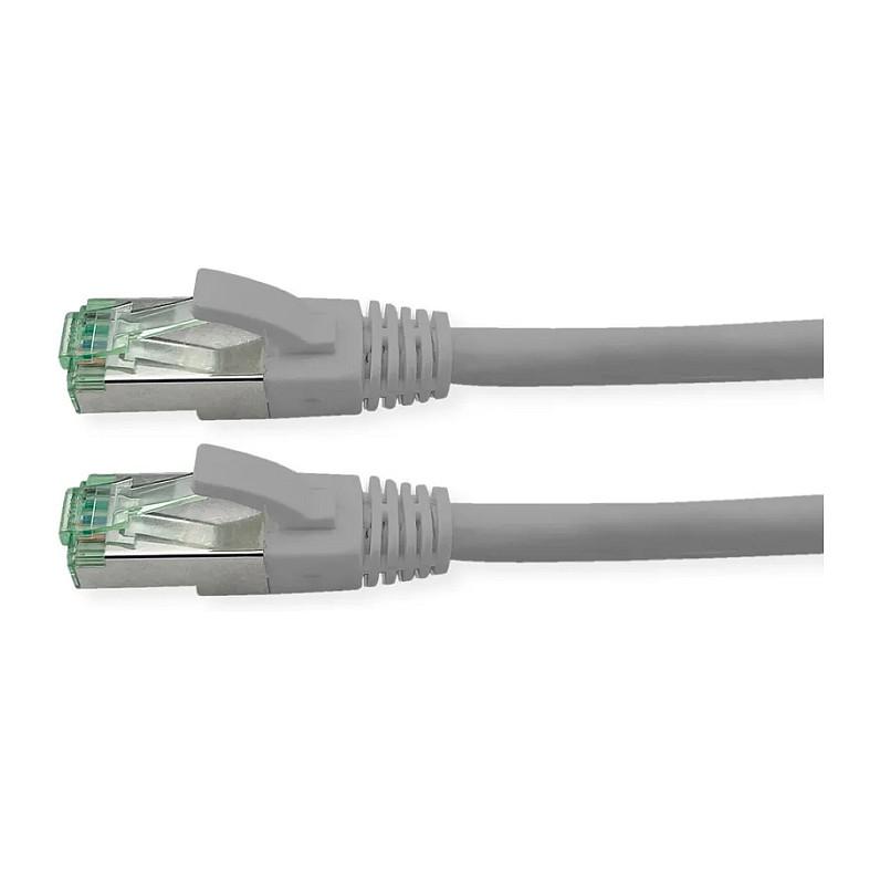 Patchkabel ROLINE Cat.6A S/FTP RJ-45 - grå, 5 m