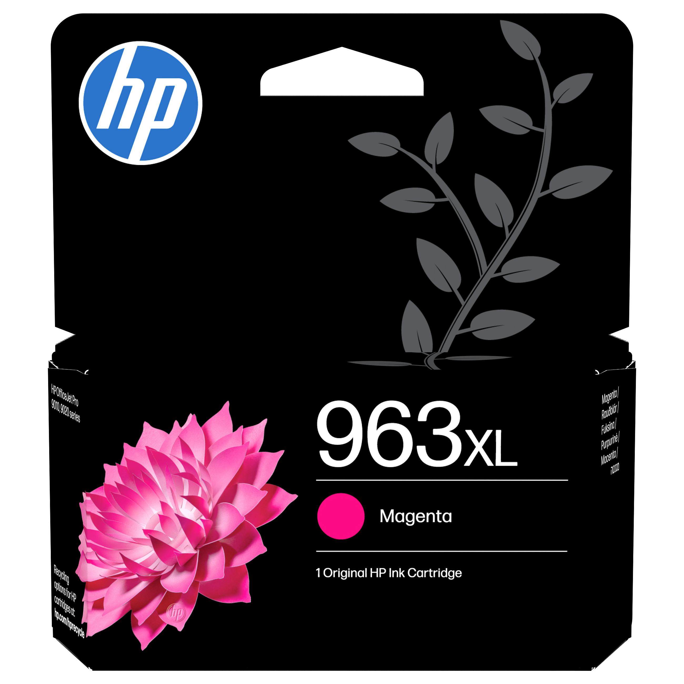 Blækpatron HP 963XL magenta - høj kapacitet (original)
