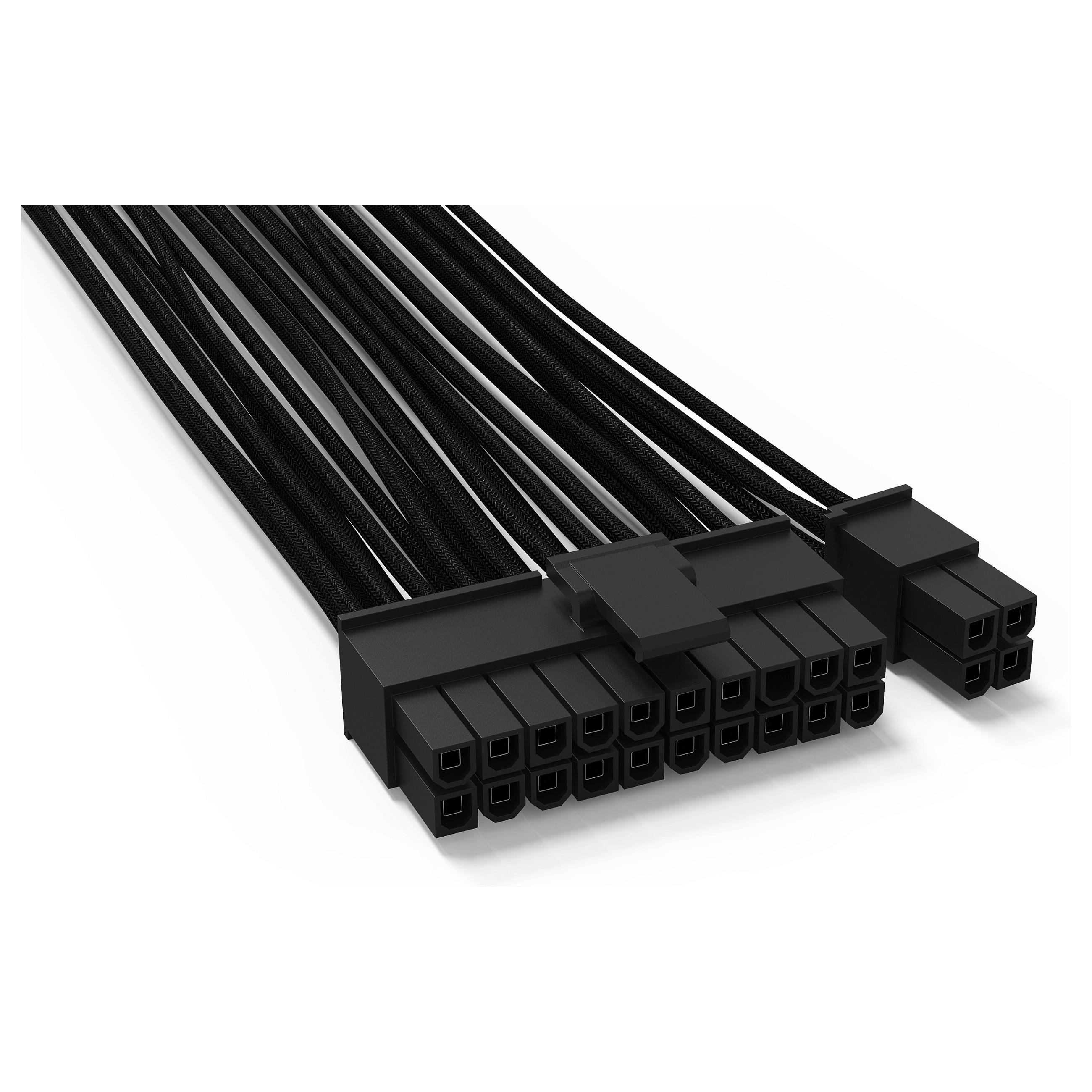 be quiet! CB-6620 - Strømkabel - 24 pin ATX (20+4) - 61 cm - sort