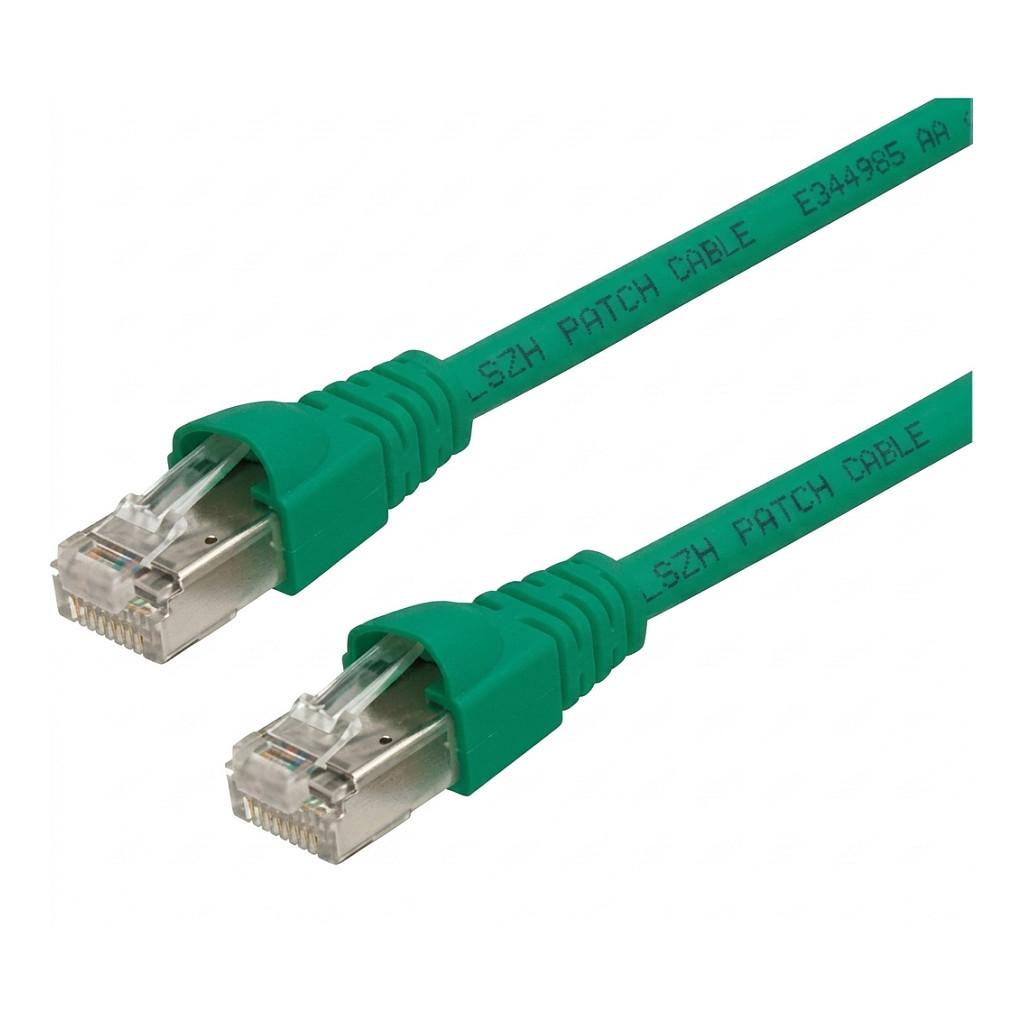 Netværkskabel Telegärtner CAT7 SFTP 1 m - grøn