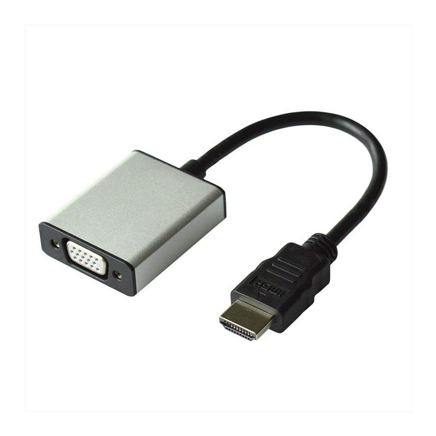 HDMI til VGA-adapterkabel VALUE med 3,5 mm lyd