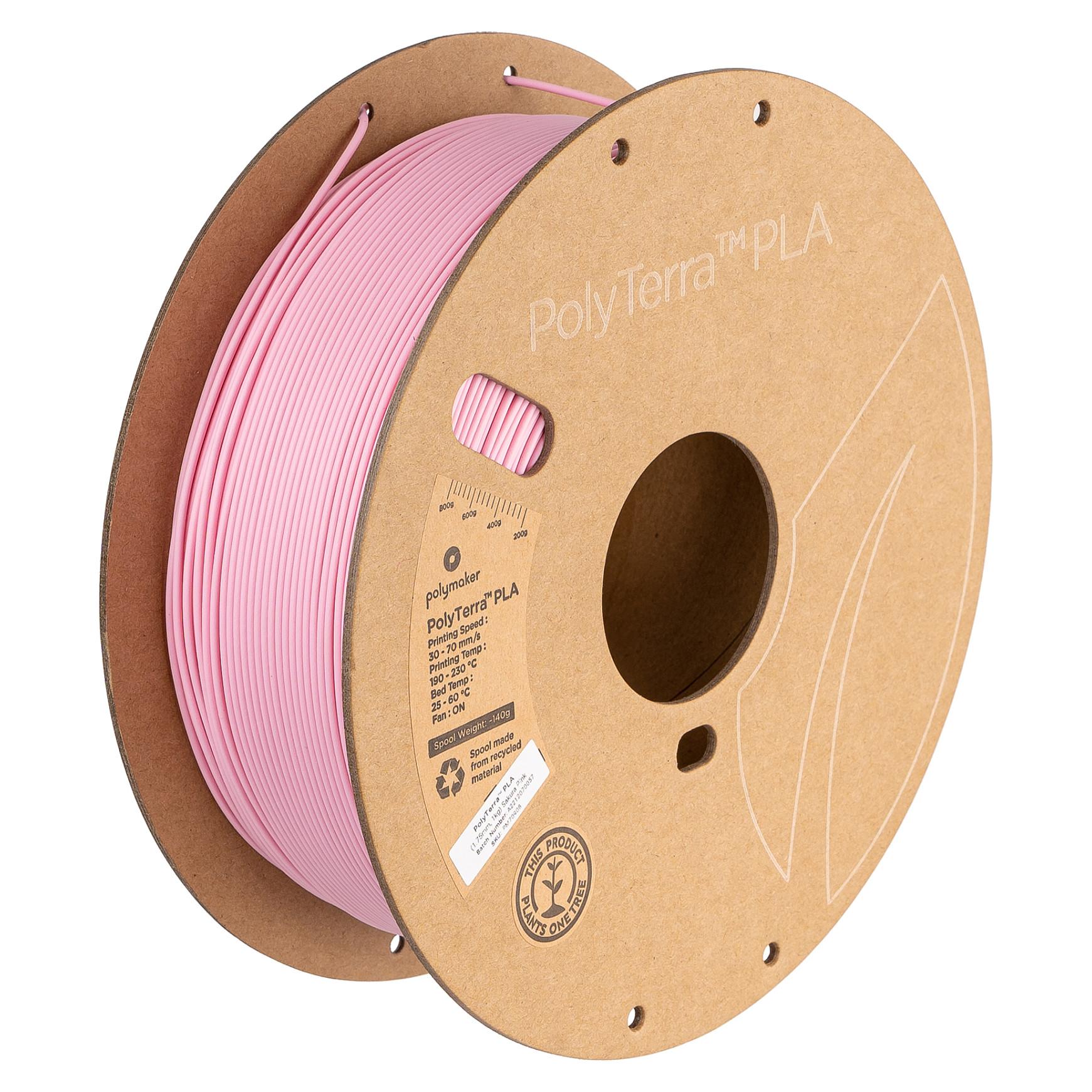 3D-printerfilament PLA Polymark 1,75 mm 1 kg - Sakura Pink