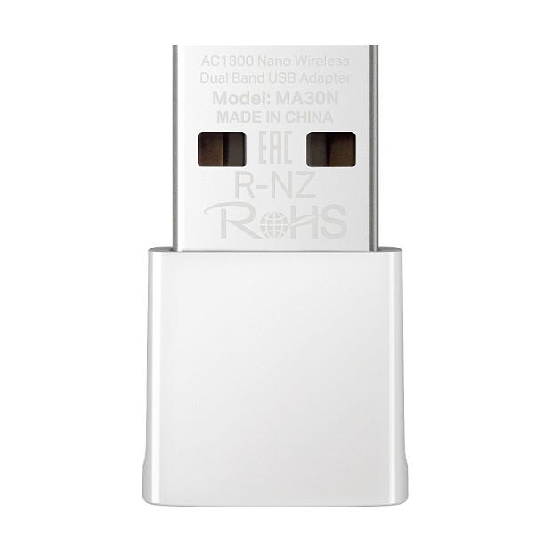 Trådløs dual-band USB-adapter TP-Link Mercusys MA30N AC1300 Nano