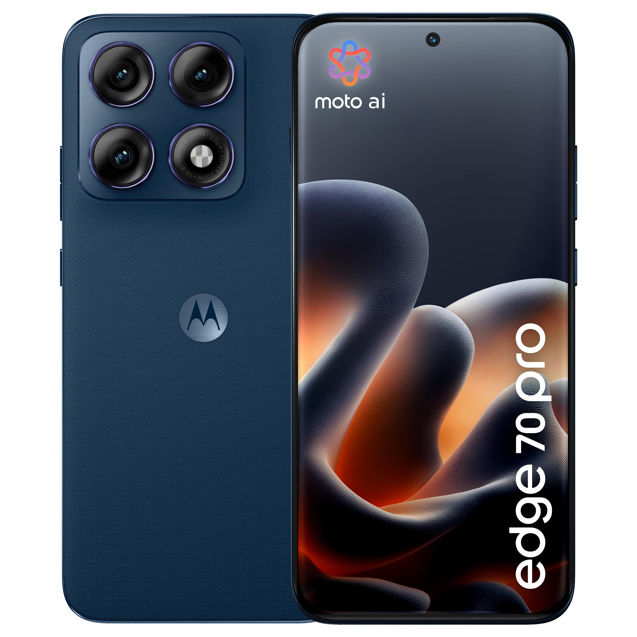 Motorola Edge 70 Pro 5G Smartphone - 6.8", 8GB RAM, 256GB - Pantone Titan