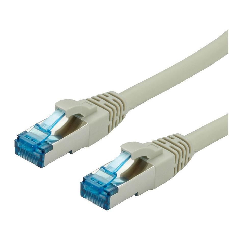Patchkabel VALUE Cat.6A Class EA S/FTP 1,5 m - grå
