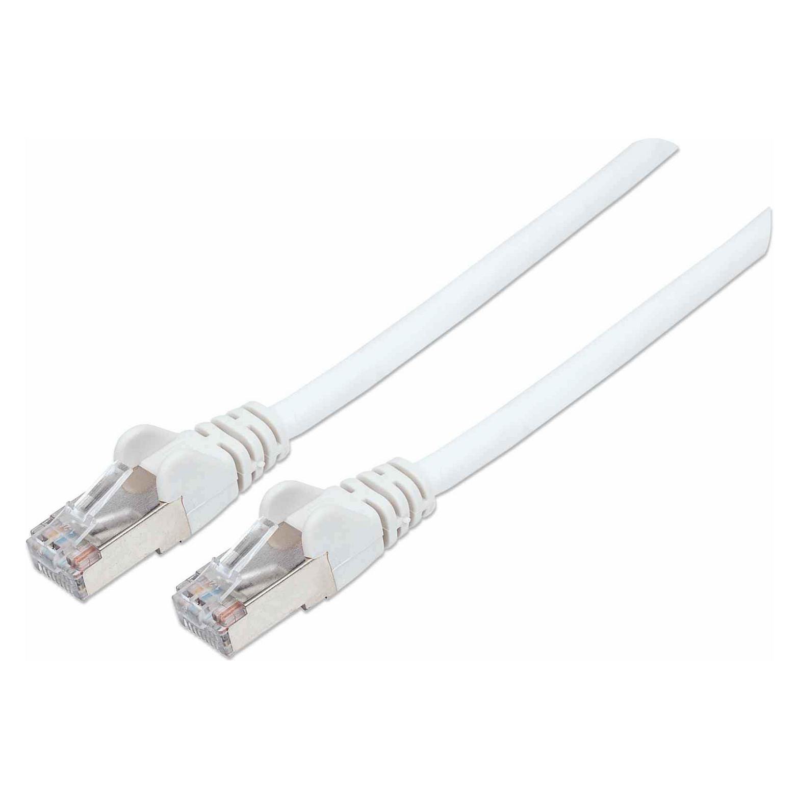 Netværkspatchkabel Intellinet Cat7 med Cat6A-stik - 2 m, hvid