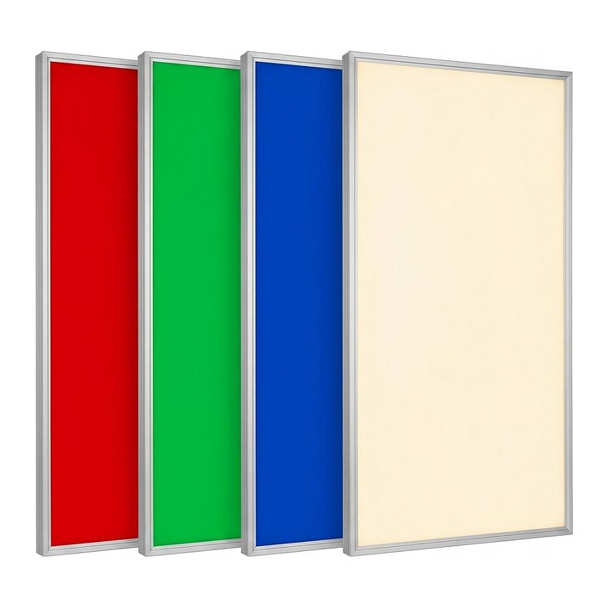 LED-lyspanel Synergy 21 300 x 1200 RGB-WW (RGB-CCT) 24 V V3 - sølv