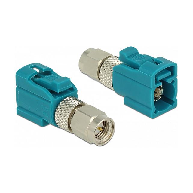 Adapter DeLOCK 89639 FAKRA Z hun til SMA han