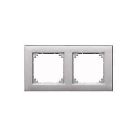 Ramme Merten M-PLAN 2-fags alu