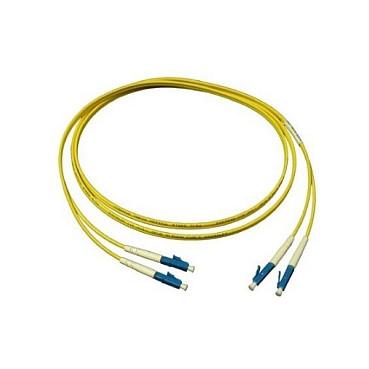 LWL-patchkabel duplex OS2 LC/LC 20 m - gul