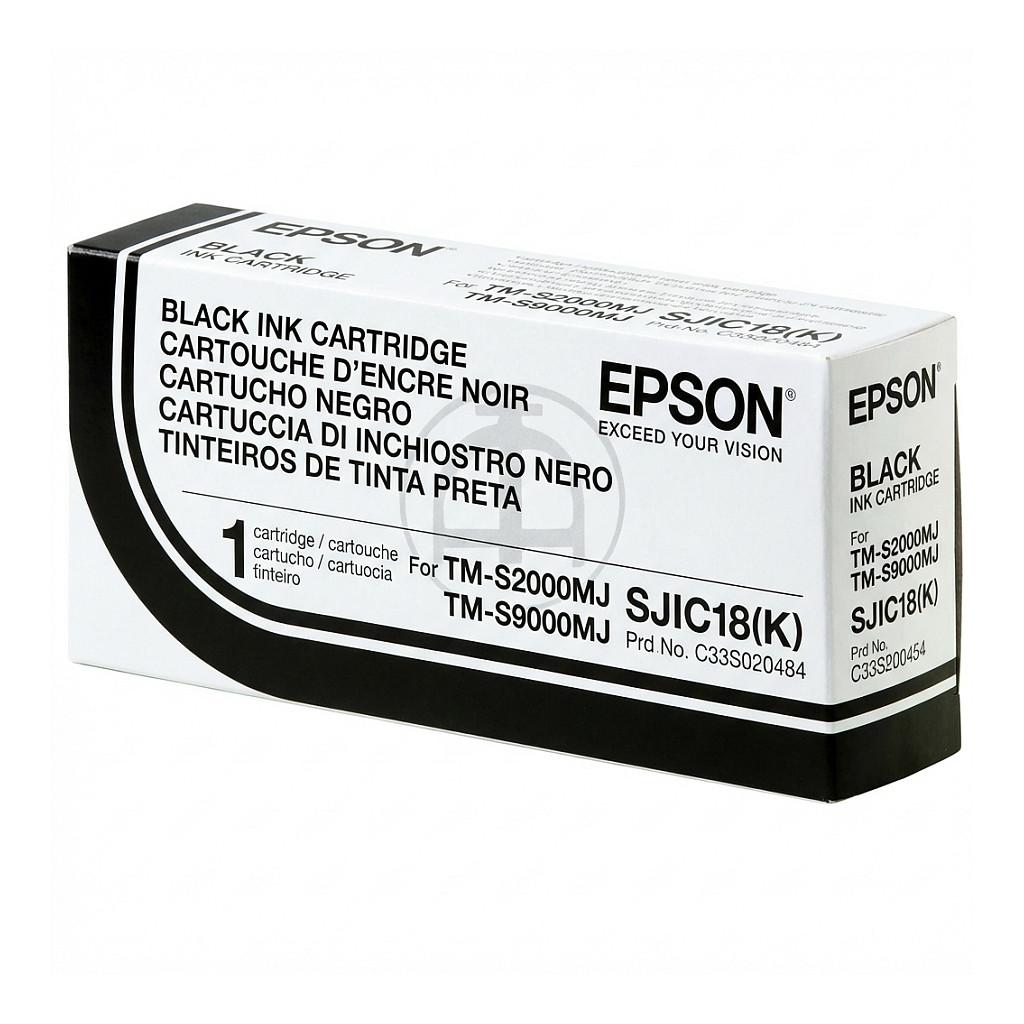 Epson SJIC18(K) - black - original - ink cartridge