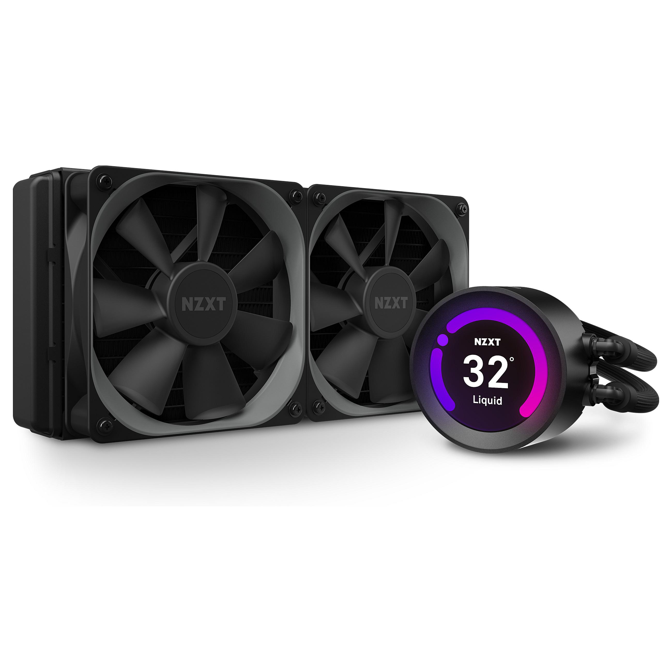 NZXT Kraken Z53 Processors flydende kølesystem 1-pack Sort 120 mm