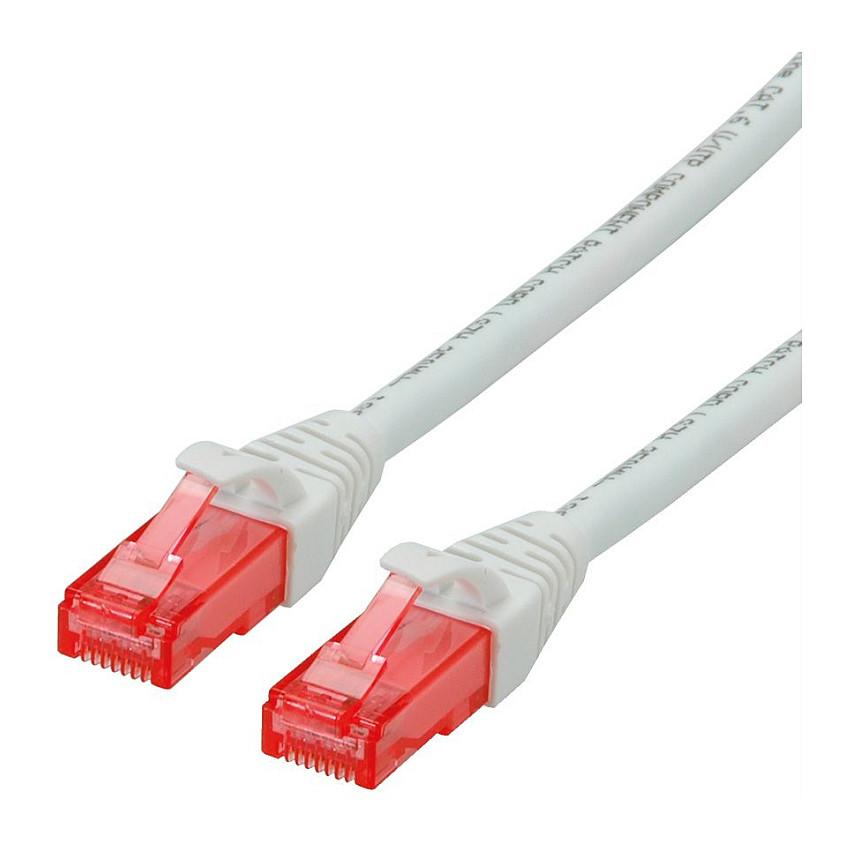 Netværkskabel ROLINE Cat.6 UTP LSOH RJ-45 - hvid, 1,5 m