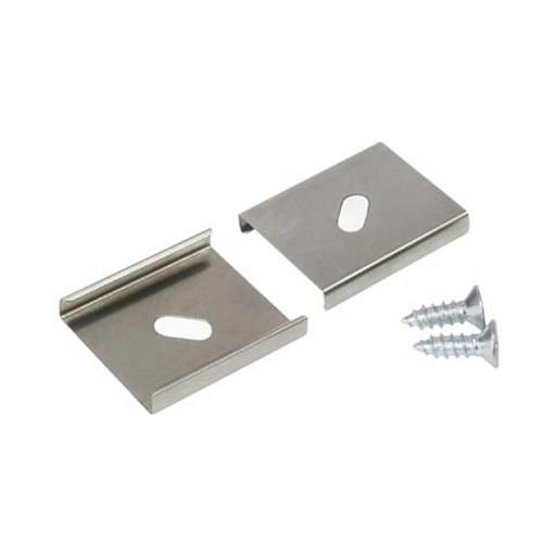 Brumberg 80451315 53003000 Fastgørelsessæt Aluminium (L x B x H) 22 x 19 x 4 mm