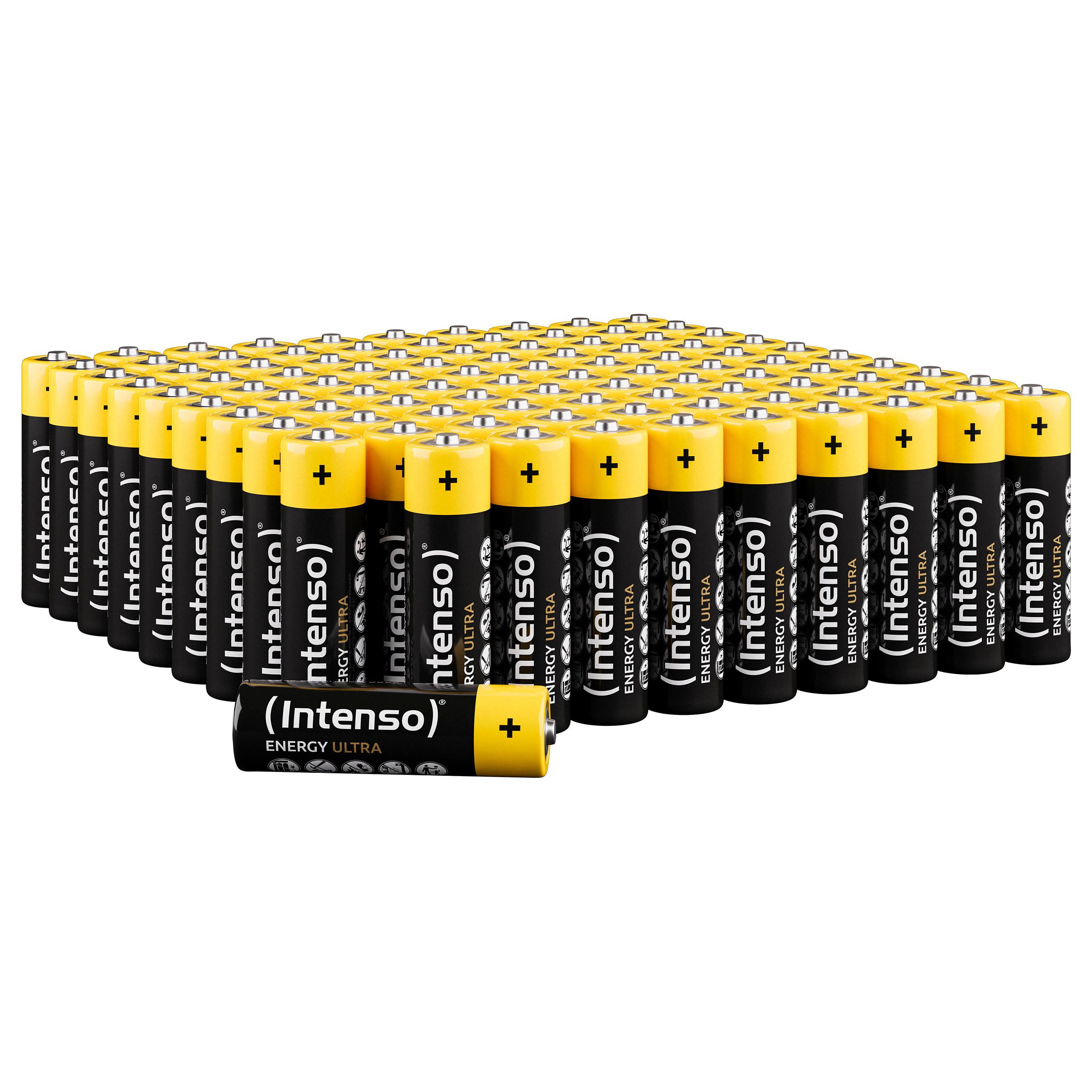 Intenso Energy Ultra - Batteri 100 x AA / LR6 - Alkalisk - 2600 mAh