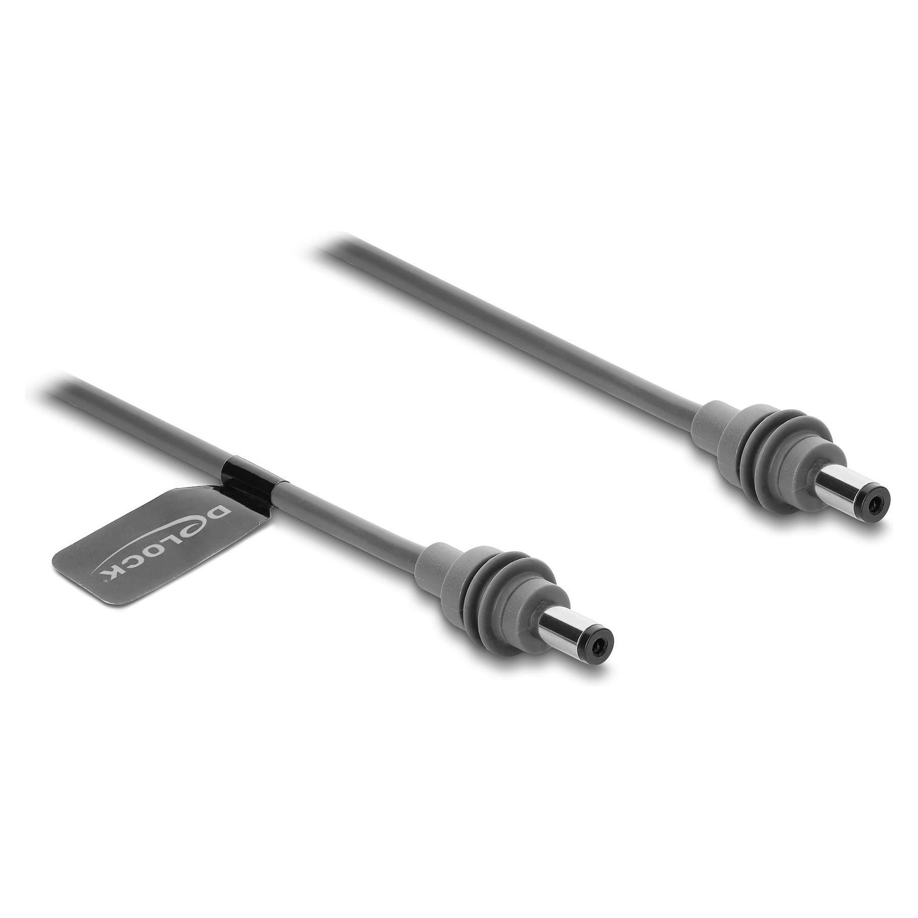 Delock - forlængerkabel til strøm - DC jack 5,5 mm x 2,1 mm til DC jack 5,5 mm x 2,1 mm - 3 m