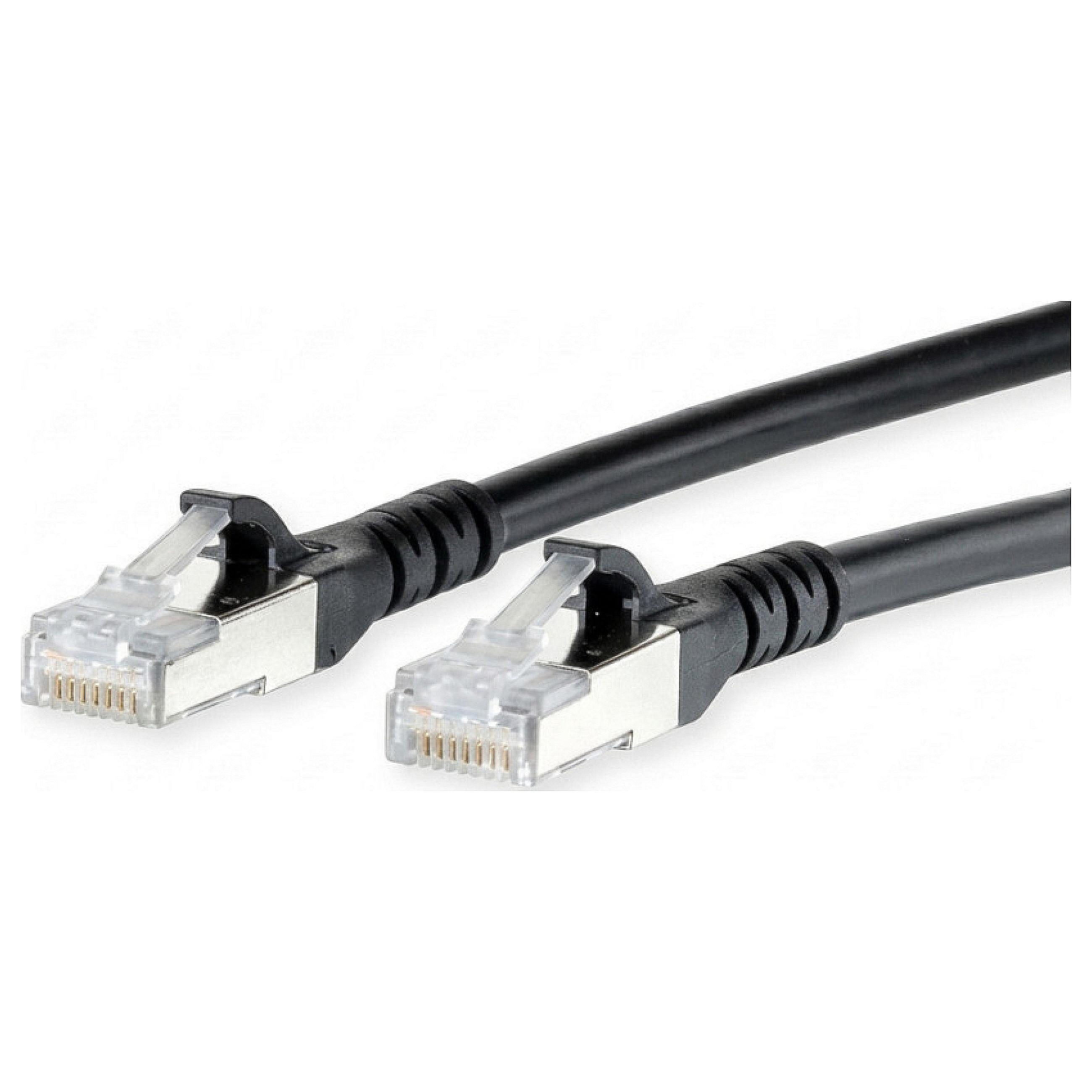 METZ CONNECT Patchkabel Cat.6A AWG 26, LSOH, schwarz, 60 m