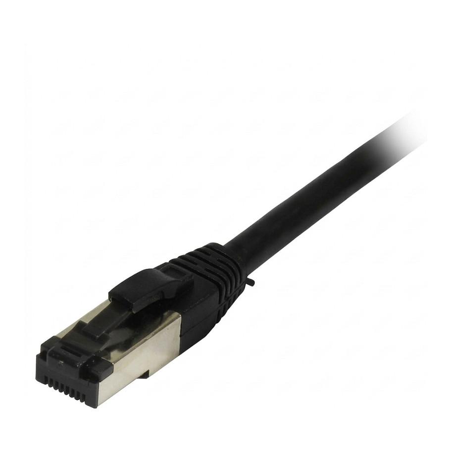 Patchkabel RJ45 CAT81 2000Mhz 10m schwarz SSTPSFTP TPELSZHSuperFlex AWG26 Synergy 21
