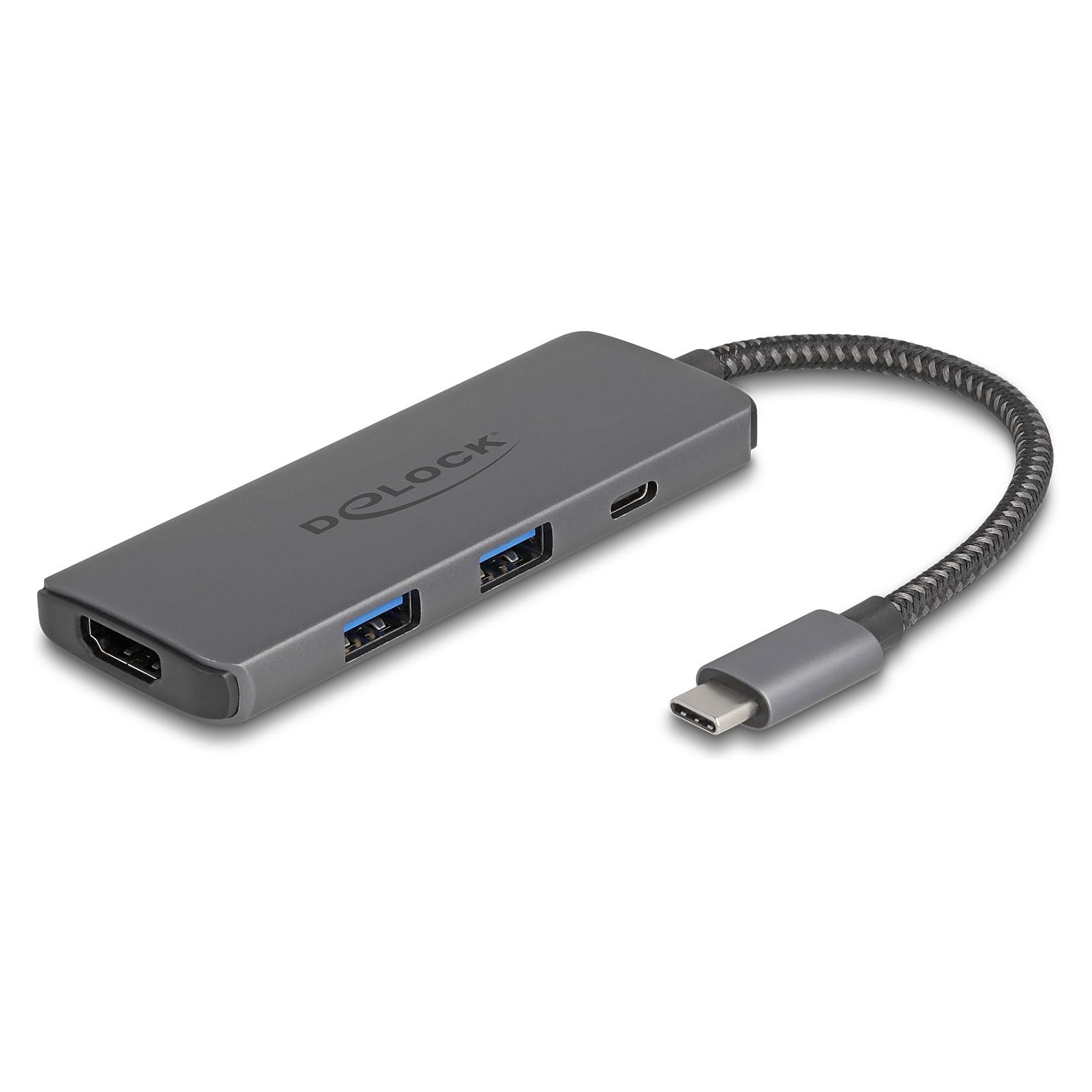 Dockingstation DeLOCK USB Type-C 8K - HDMI/USB/PD 3.0 100 W
