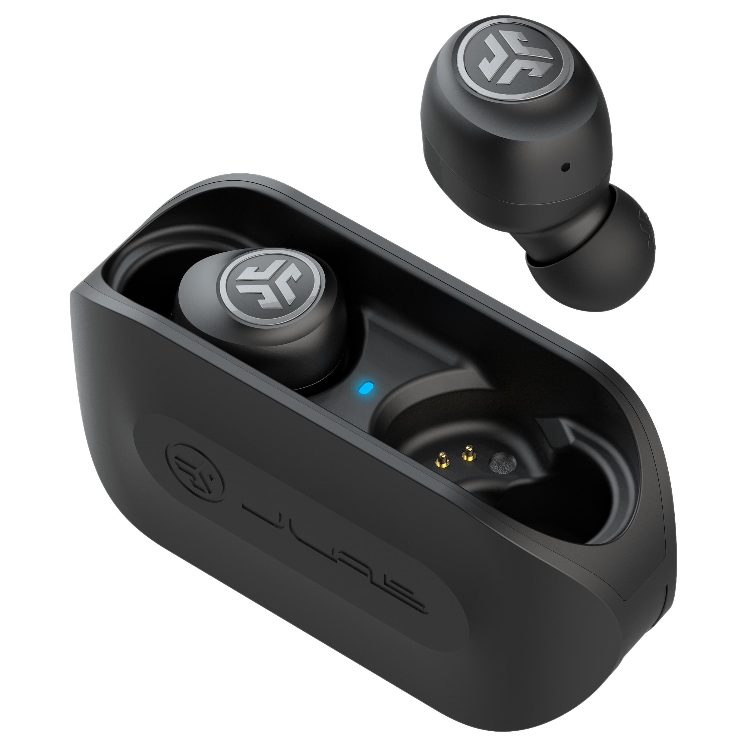 True wireless høretelefoner JLab Go Air med ladeetui - sort