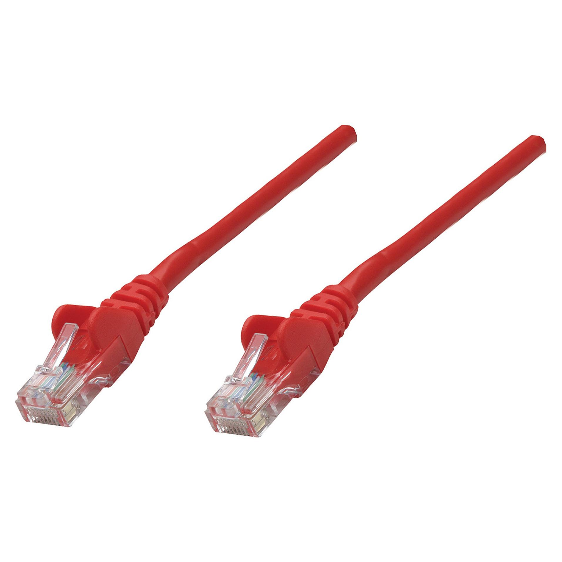Netværkskabel Intellinet Cat6A S/FTP 20 m - rød