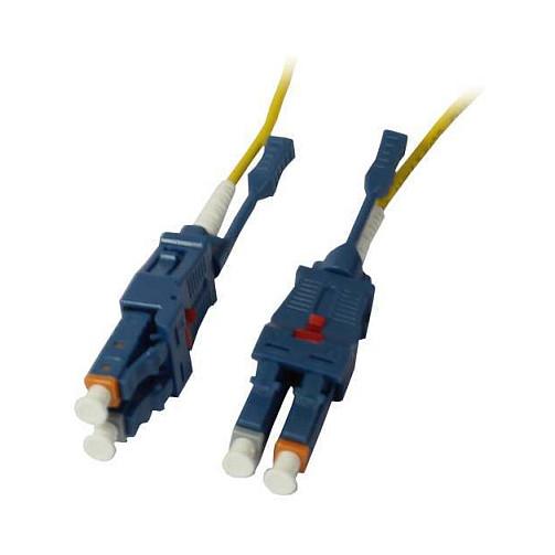 LWL2FaserPatchk 75mtrLCLC 9125um OS2 Unibootdrehbar PushPull AD2mm Synergy 21
