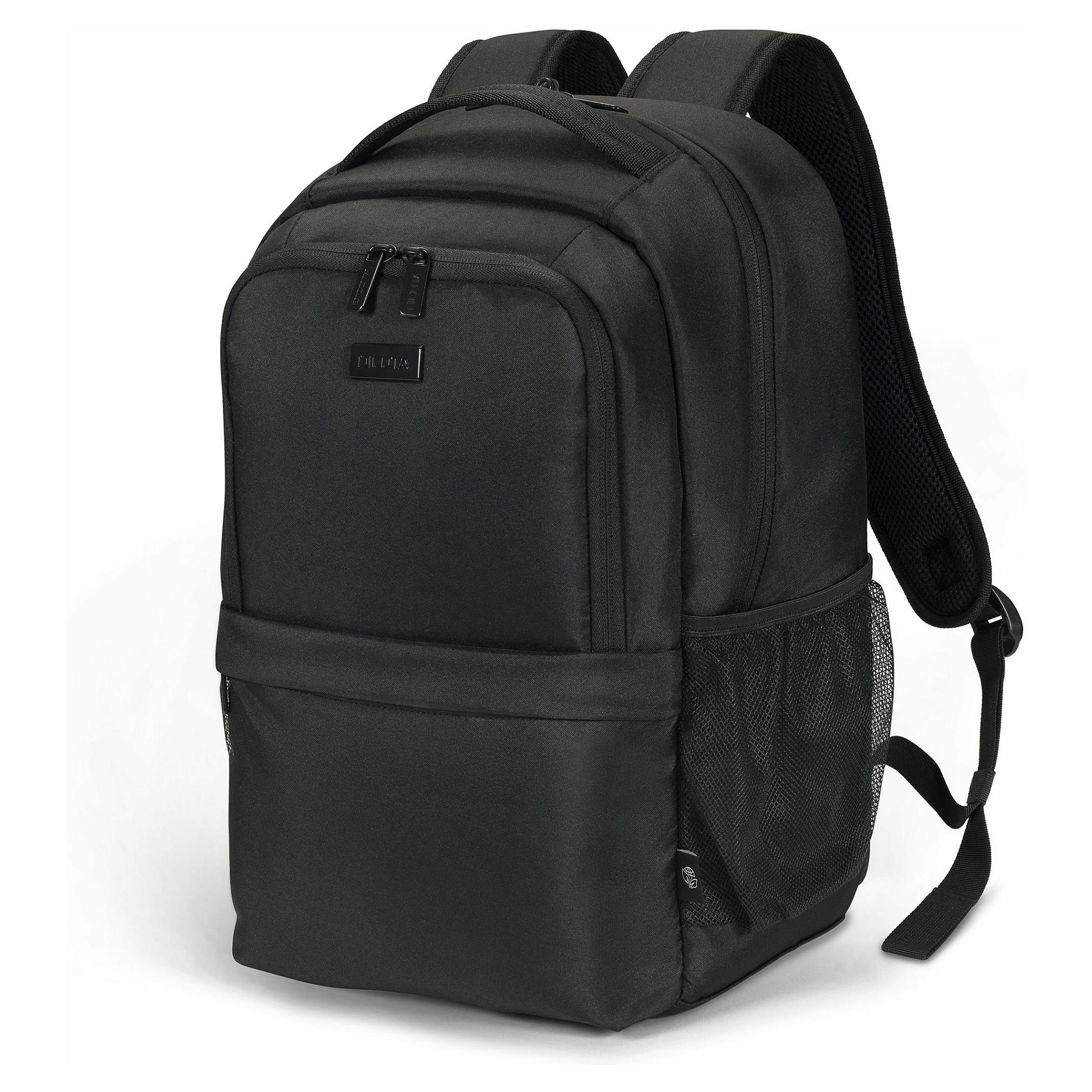 Dicota Eco CORE Rygsæk - 13-14,1", 19L, 0,78 kg, RFID & GPS-lomme - Sort